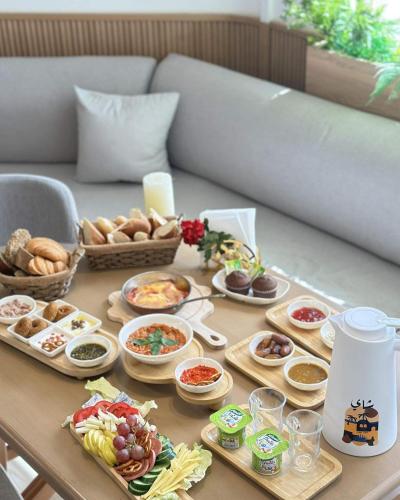 a table with a variety of food on it at ElMena House Luxor in Luxor