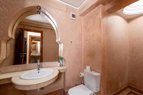 Et badeværelse på L'hivernage prestige andalouse