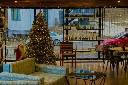 Khu vực ghế ngồi tại Comfort Peak Bakuriani