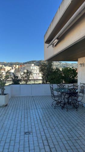 villa sur le toit au centre de Cannes