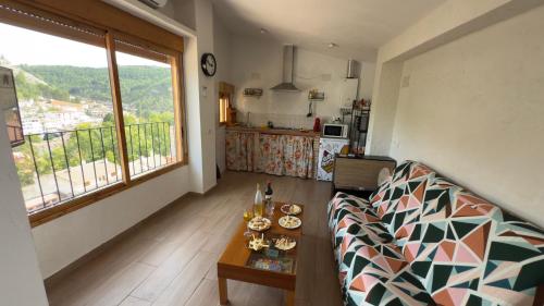 Køkken eller tekøkken på Casas Rurales Sagasta