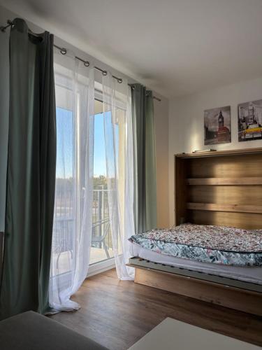 Giường trong phòng chung tại AKS 8a Akademicka przy Onkologii