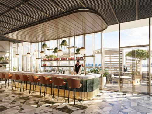 Restaurace v ubytování Swissôtel Corniche Park Towers Doha