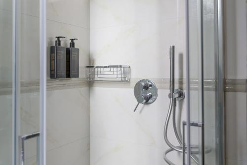 Et badeværelse på Hotel Delle Rose