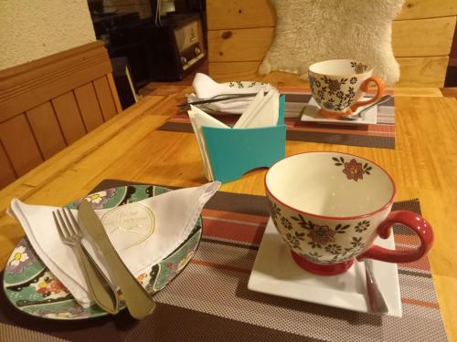 Estris per fer te o cafè a Hostal Doble E Patagonia