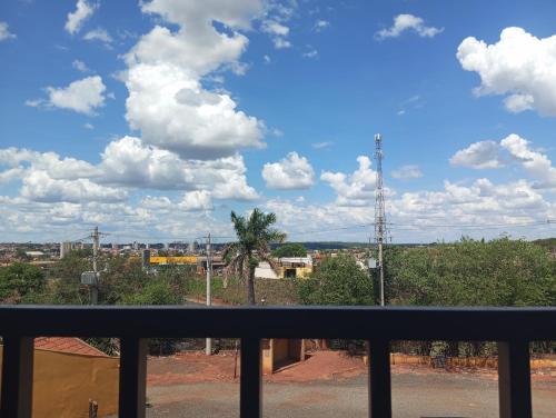 Ein Balkon oder eine Terrasse in der Unterkunft Stúdio