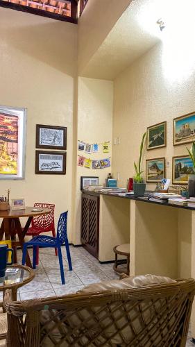 Et opholdsområde på Hotel Monólitos