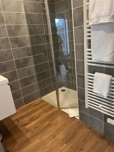 Koupelna v ubytování l'Ancienne Gendarmerie