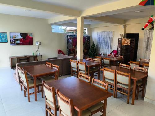 Et opholdsområde på Pousada Recanto Solarium