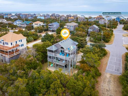 Naturlandskabet i nærheden af feriehuset