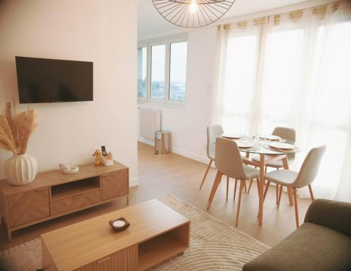 Appartement cosy avec vue dégagée, Centre du Mans