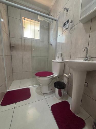 Et badeværelse på Casa Central