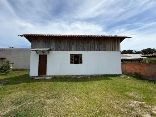 Bygningen som feriehuset ligger i