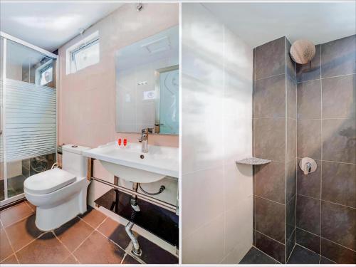 Et badeværelse på Palace Inn