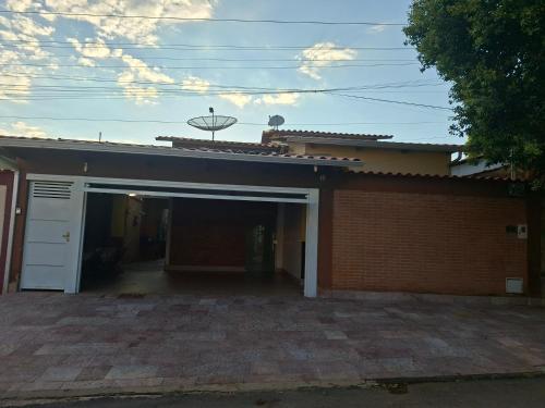 Bygningen som feriehuset ligger i