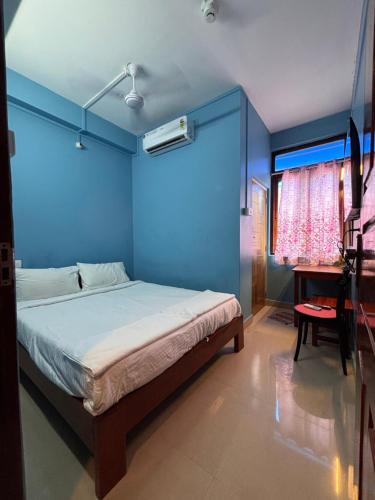 Postel nebo postele na pokoji v ubytování The Skydeck