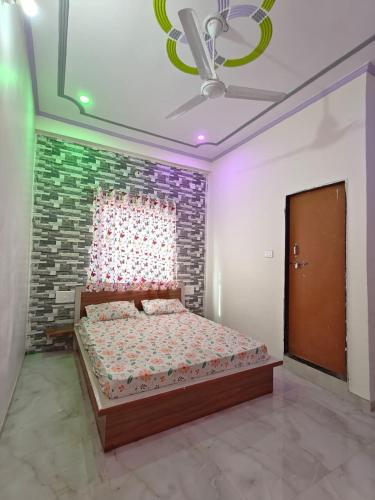 Lova arba lovos apgyvendinimo įstaigoje Hotel Ankit Palace