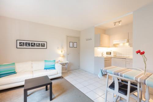 Η κουζίνα ή μικρή κουζίνα στο Bonobo Apartments