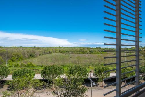 a view of a park from a tower at Hotel Garden Istra Plava Laguna in Umag
