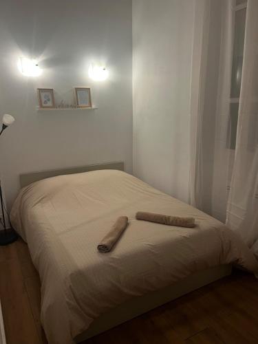 Krevet ili kreveti u jedinici u okviru objekta Douce escale