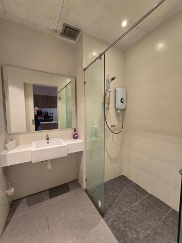 Et badeværelse på SL TR Homstay