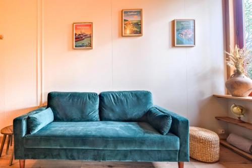 Et opholdsområde på Le petit chalet