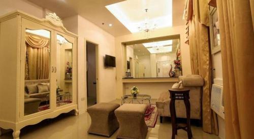 Et badeværelse på Islands Hotel