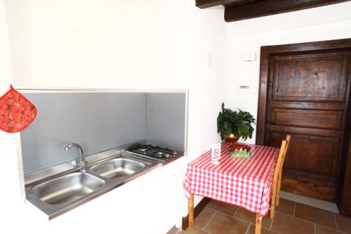 Kuchyň nebo kuchyňský kout v ubytování Angelino Home