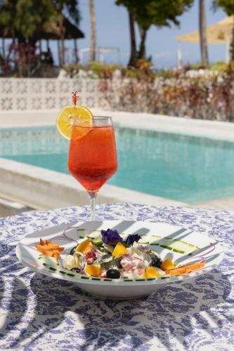 Drinks på ZAN Orient Bwejuu Beach