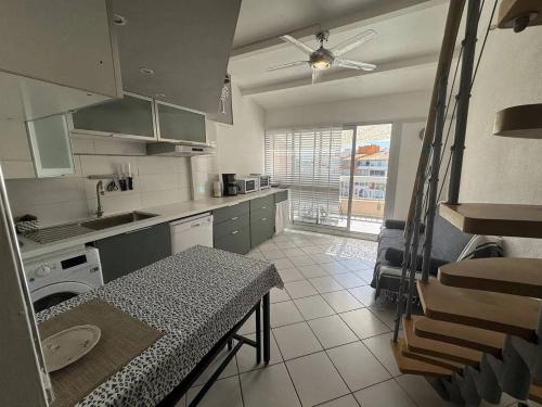Appartement avec vue chenal et mer - 4 personnes - Cap d'Agde CT980-406