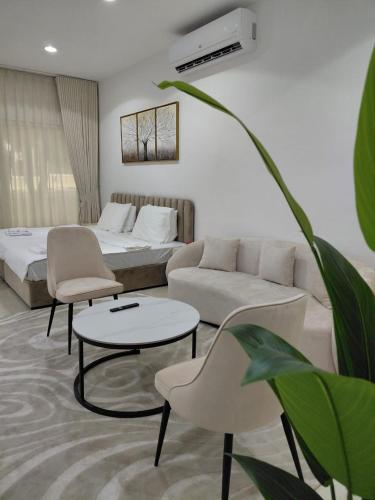 Zona d'estar a Sky5 Apartment