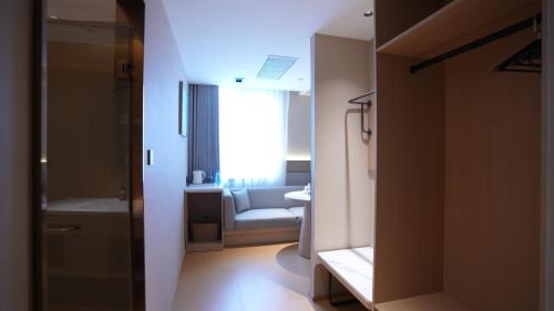 Et badeværelse på W Yado Hotel