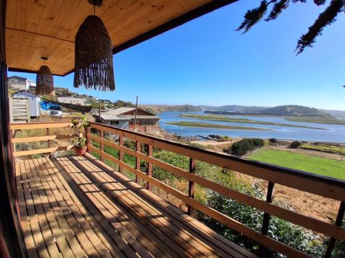 Naturlandskabet i nærheden af feriehuset