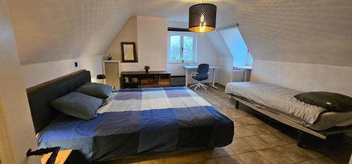 Et opholdsområde på Villa Gottem