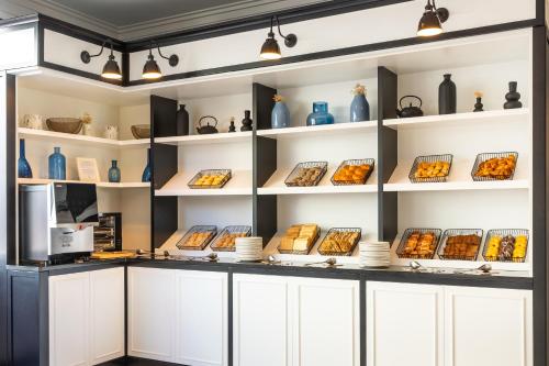 Køkken eller tekøkken på Hotel Cristal Porto