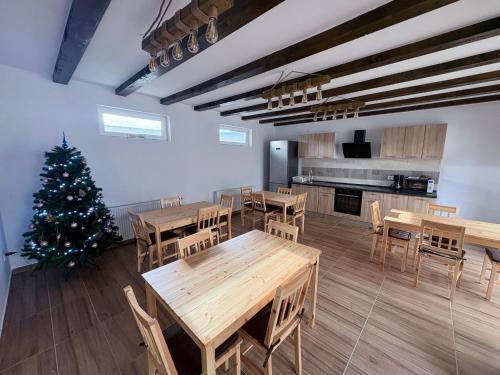 Nhà bếp/bếp nhỏ tại Casa Magda - Oaza de Relaxare