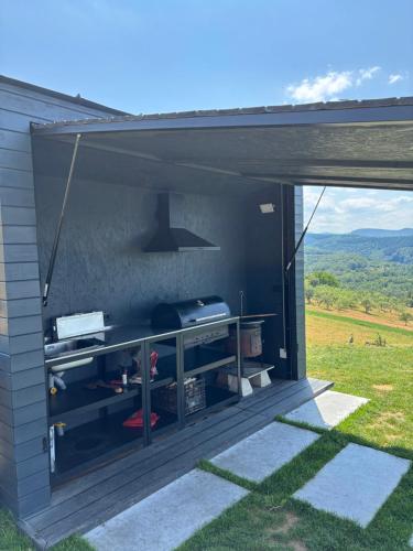 Natuurlandschap vlak bij het chalet