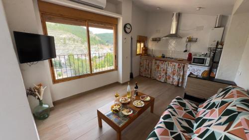 Køkken eller tekøkken på Casas Rurales Sagasta