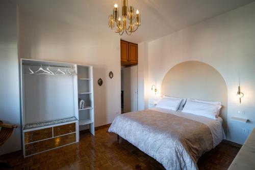 En eller flere senge i et værelse på Casa vista Campobasso SmartCheck-In & Wifi Fibra