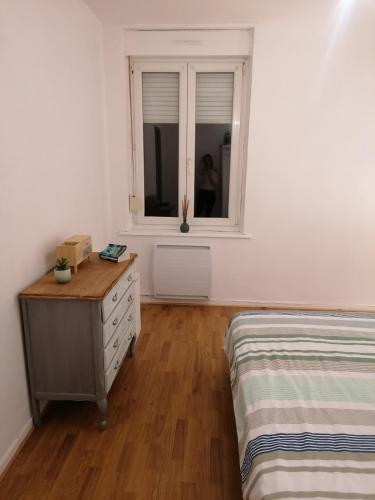 Postel nebo postele na pokoji v ubytování Very nice apartment F2 Suite Alyssa