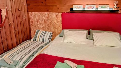 En eller flere senge i et værelse på la caseta viva