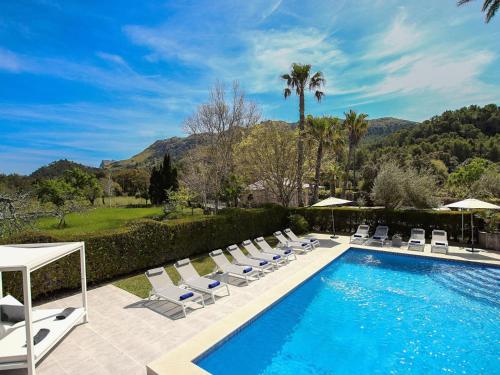 Holiday Home Beeindruckende große Villa in der Nähe von Cala San Vicente by Interhome