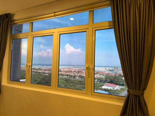 Naturlandskabet i nærheden af lejligheden