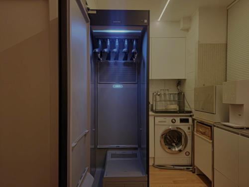 Køkken eller tekøkken på Ansan Minimal Studio