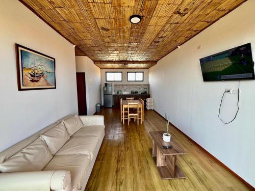 Et opholdsområde på Apartamento Eyzaguirre 01 - Zorritos