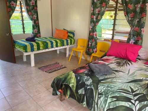 Punahere lodge Ohotu, hébergement à Rangiroa