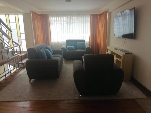 Et opholdsområde på Casa ENLACE