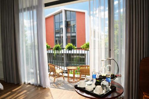 Ban công/sân hiên tại Ocean Park Homestay