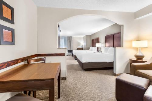 Et opholdsområde på Comfort Suites Sumter near Shaw AFB