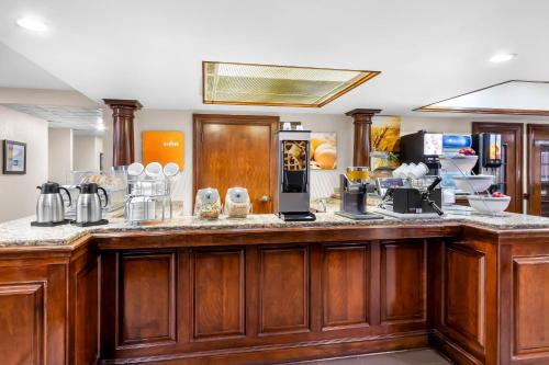 Køkken eller tekøkken på Comfort Suites Sumter near Shaw AFB